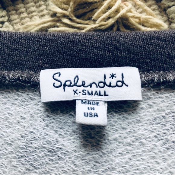 Splendid Chetah Print Pullover Crewneck (XS) - Picture 3 of 6